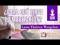 ¿Para qué sirve la meditación?, por el Lama Thubten Wangchen