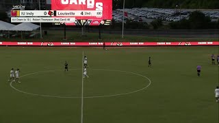 Iupui vs. Louisville Full Match Replay | 2025 ACC Men's Soccer