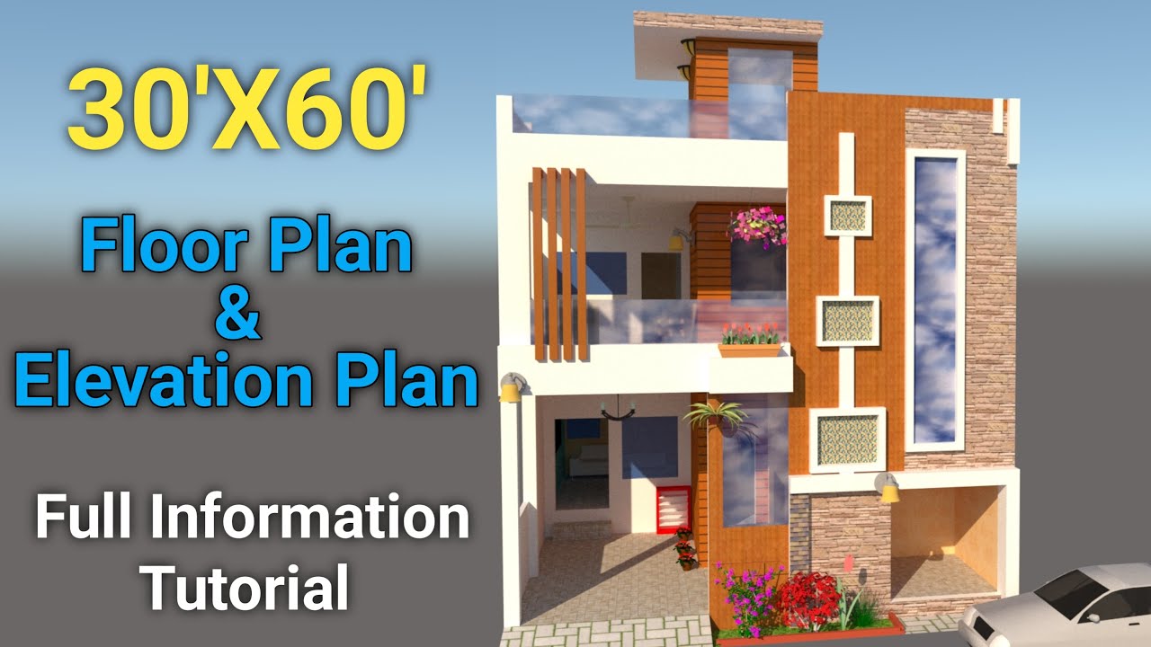 House Design 30 X60 30 By 60 Floor Elevation Design 30 By 60 house-design-30-x60-30-by-60-floor-elevation-design-30-by-60