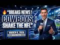 Cowboys Free Agency Chaos: Pickens Drama &amp; Big Defensive Moves | Cowboys News Today 03/08/26