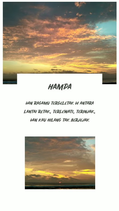 Literasi 30 detik (Hampa)