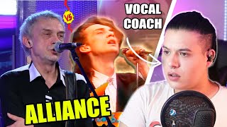 : ALLIANCE HOY!  -   "Al Amanecer" Vocal Coach ARGENTINO | Reacci'on | Ema Arias