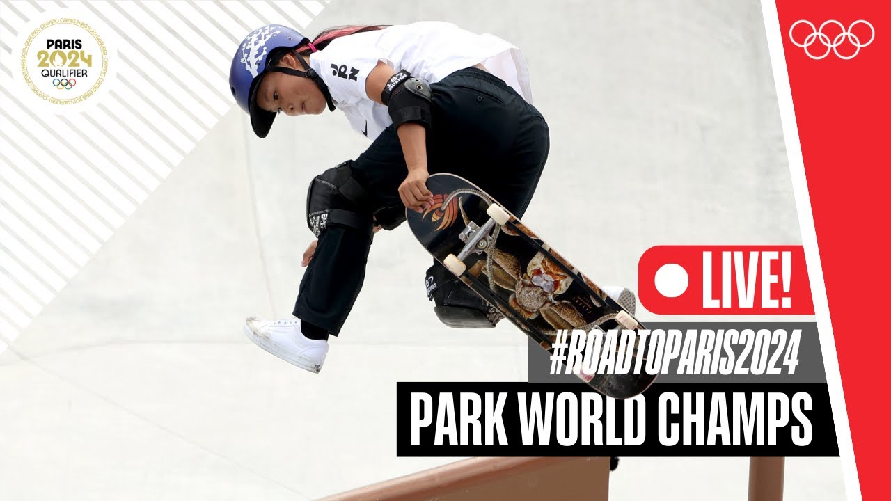 🔴 Park Skateboarding Olympic Qualifier Men's & Women's Semifinals