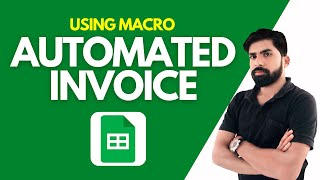 Automated Invoicing in Google Sheets||How to Create a Simple and Auto Fill Invoice in Excel in Hindi