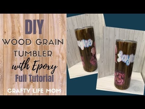 HOW TO CREATE RESIN TUMBLERS?