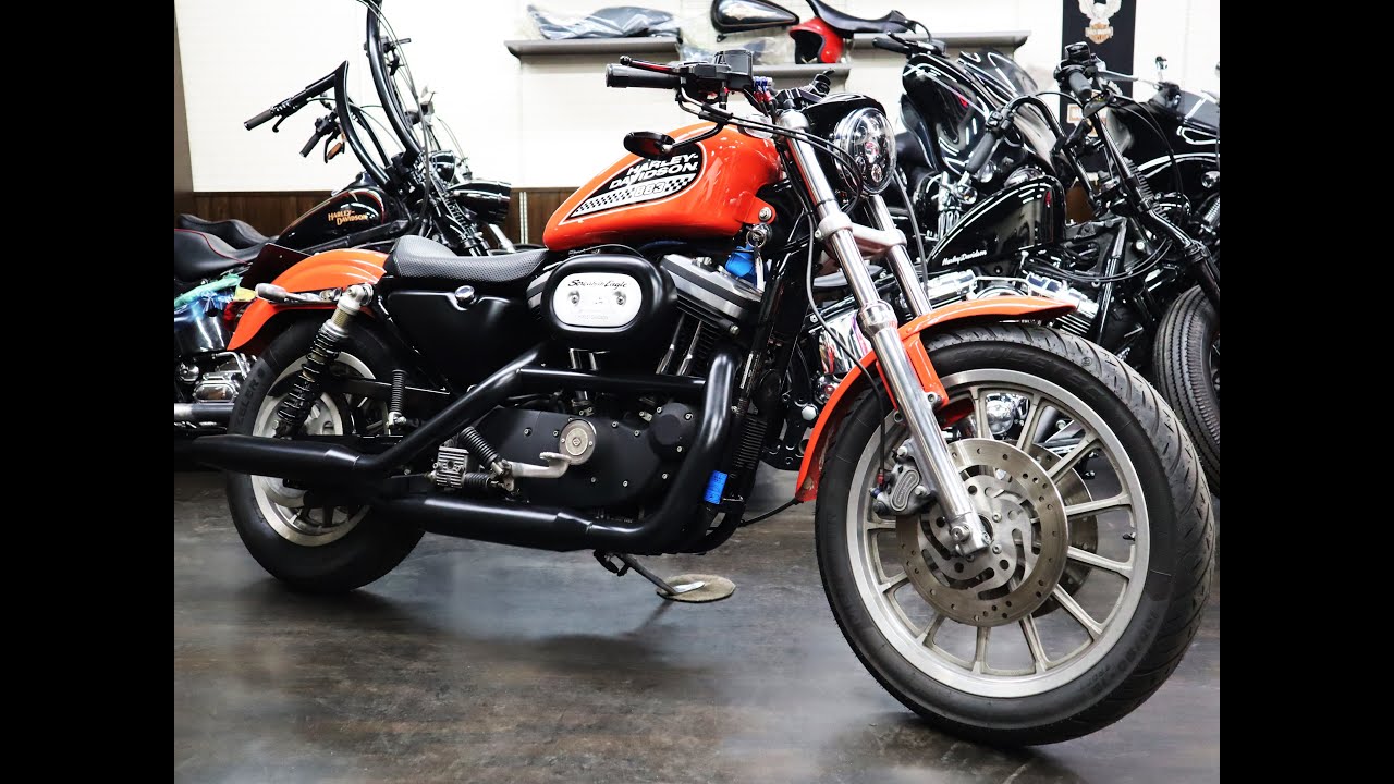 ハーレー　XL883R   リジットマウント　キャブ　ボアアップ 02'XL883R スポーツスター リジットマウント キャブ車両☆For sale