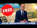 Hotel Management Course - Hospitality Industry - Career in Hospitality Management