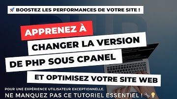 TECH LAB: Comment modifier la version PHP sur cPanel | Tutoriel Simple et Rapid