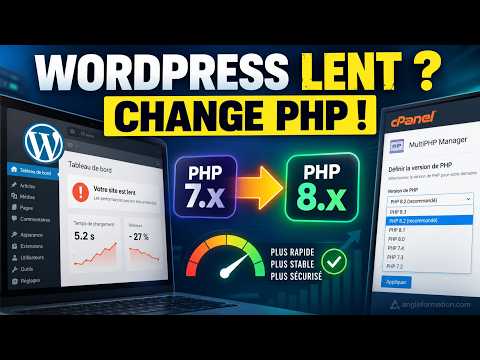 Changer la Version PHP de WordPress sur cPanel | Performance & Sécurité