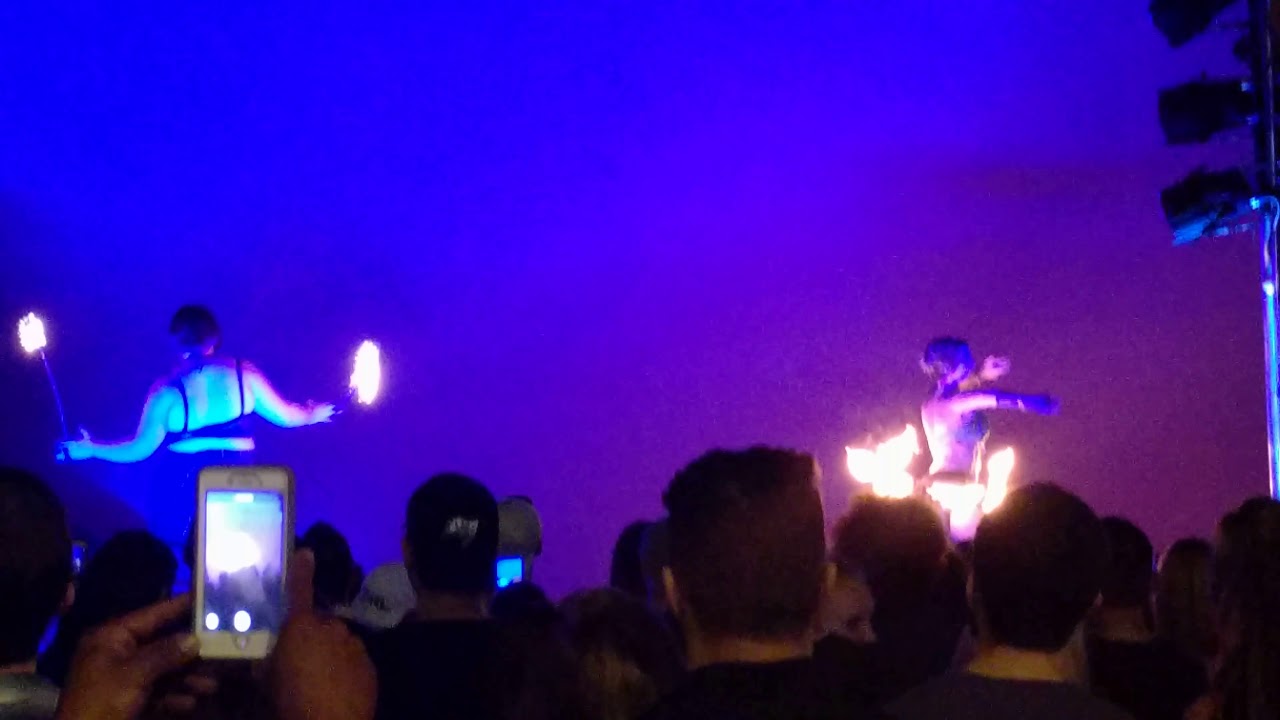 Fire Dancers Part 2 of 3 - Immerse Orlando - Creative City Performance Art