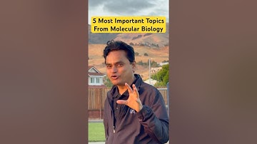 🧬Top 5 Molecular Biology Topics for CSIR JRF Life Science Exam 2025! 🧬📚 #ifas #kcsir