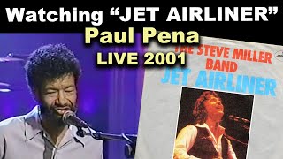 Video thumbnail of "HISTORY: PAUL PENA - JET AIRLINER, Live on Conan O'Brien"