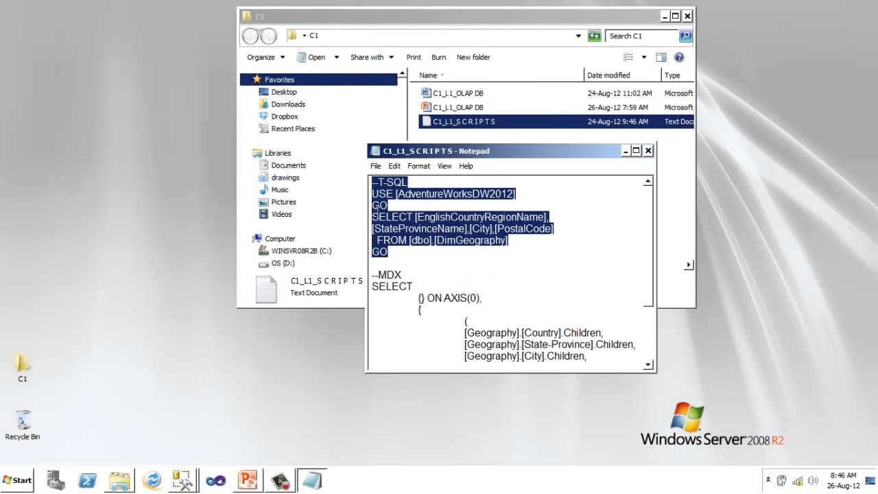 Basics 1mdx for sql developers youtube