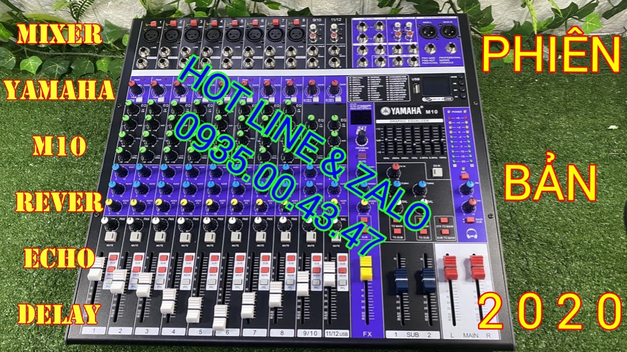Mixer yamaha M1099 hiệu ứng LH0935004347 YouTube