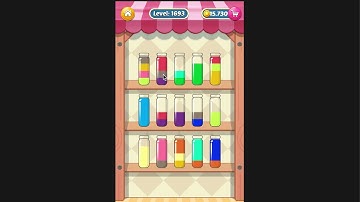 Water Sort Puzzle I Level 1693 I  Facebook I SOLVED
