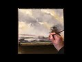 10 Minute Stormy Sky Watercolour Demonstration