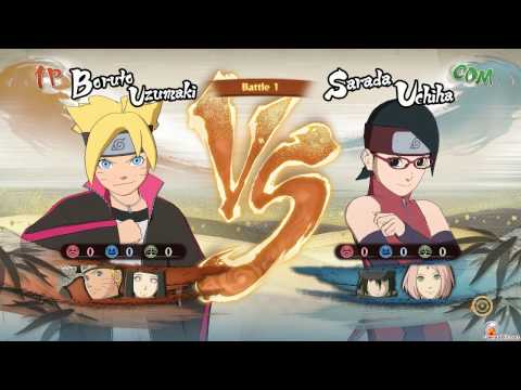 การปะทะกันของ Boruto Vs Sarada - Gameplay ไทย