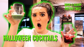 HALLOWEEN COCKTAILS YOU HAVE TO TRY | WITH A HARRY POTTER TWIST by Holly Hickman 73 views 6 months ago 16 minutes