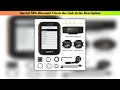 Exclusive Coospo BC200 GPS Bike Computer 2.4inch ANT Bluetooth 5.0 Bicycle Speedometer Odometer Mul
