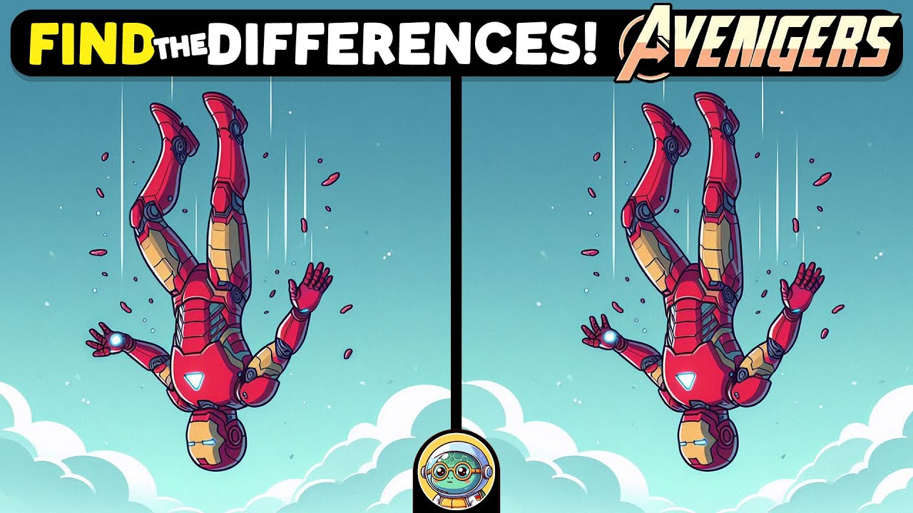🧩 Spot 3 Differences | Avengers Edition 🦸🔍
