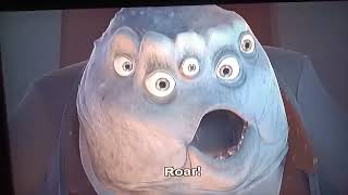 Monsters Inc (2001) Sulley scares boo scene