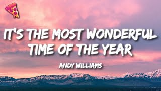 Andy Williams - Its the Most Wonderful Time of the Year (Lyrics) @pizzamusic6344