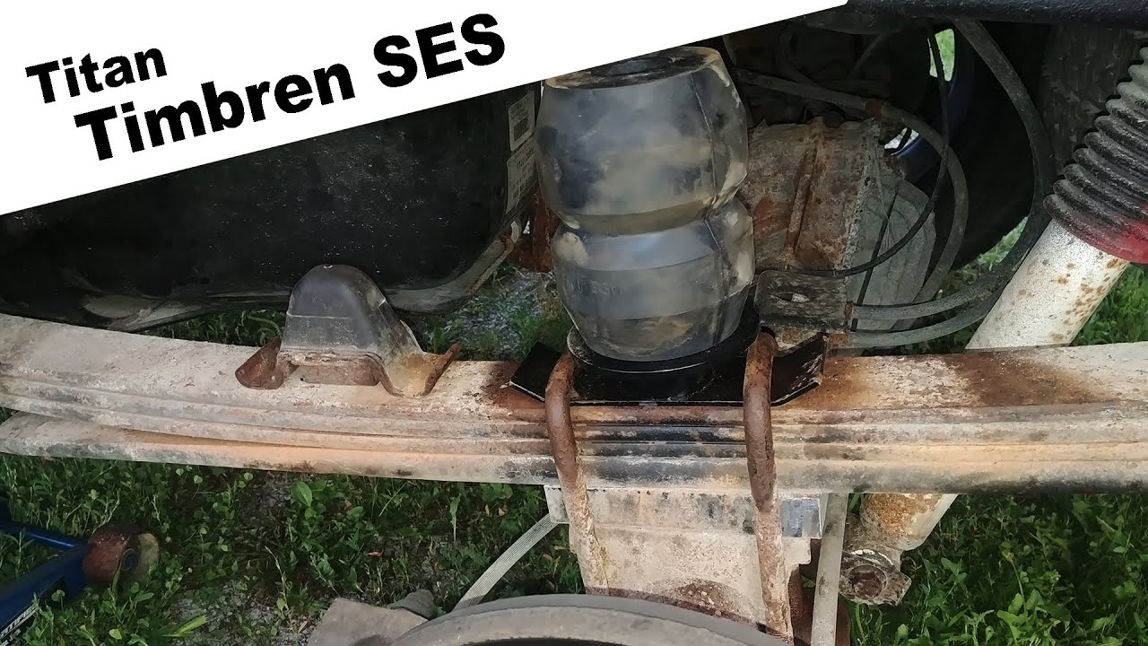 How To Install Timbren SES Springs on a Nissan Titan - YouTube