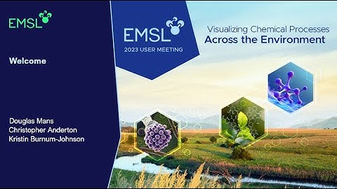 2023 EMSL User Meeting | Welcome