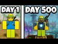 I Built The BIGGEST BASE To Survive 500 Days In Survive The Apocalypse 