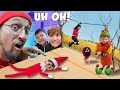 I Touched The ELF on the SHELF on Squid Game Red Light Green Light DAY! (FV Family Buddys Back 2021)