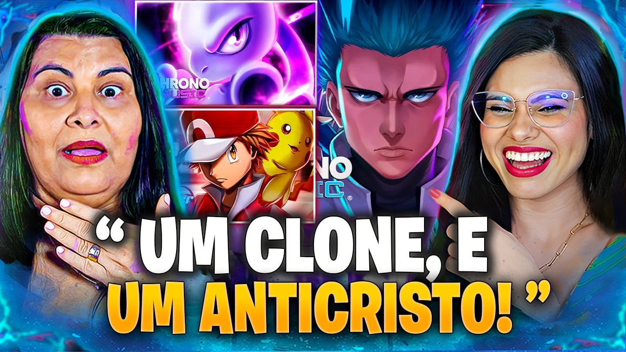 MÃE CRENTE CONDENOU CYRUS! 😱 Mewtwo , Cyrus & Red | POKEMON