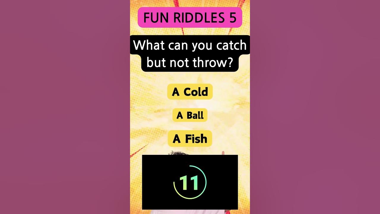 Fun Riddles Ready for a Brain Teaser? YouTube