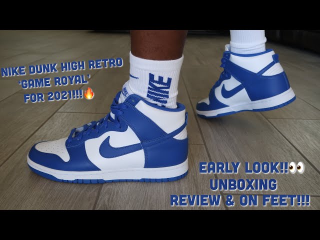 DUNK RETRO HI NIKE HIGH - ⁄ NIKE公式ダンク 'Game Royal' (DD1399