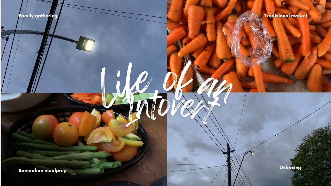 Life of an Introvert | Yogyakarta vlog | unboxing, tradisional market & Ramadan preparation