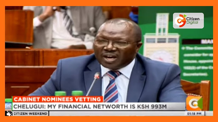 Cabinet Nominee Vetting | CS nominee for Cooperatives grilled by MPs