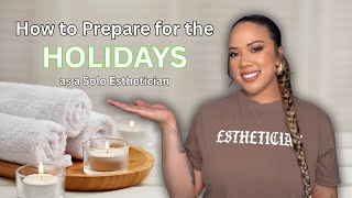 HOW TO PREPARE FOR THE HOLIDAY SEASON AS A SOLO ESTI | BUILD MOMENTUM FOR 2026 | KRISTEN MARIE