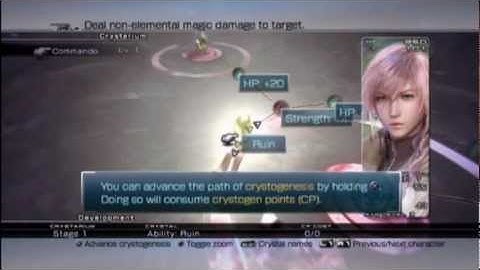 Final Fantasy XIII Playthrough - Part 15, Lake Bresha (2/11), The Crystarium