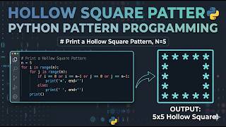 Hollow Square/Rectangle (Python)