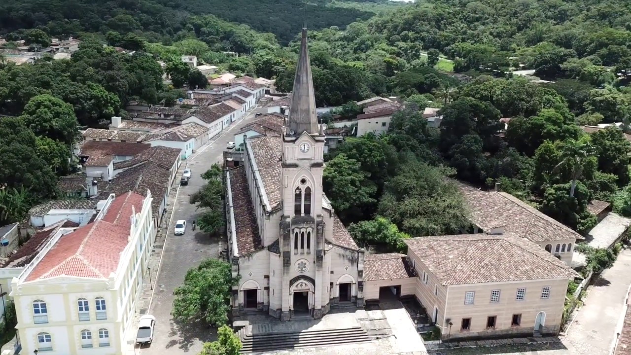 Goias Velho from a drone (aerial views)