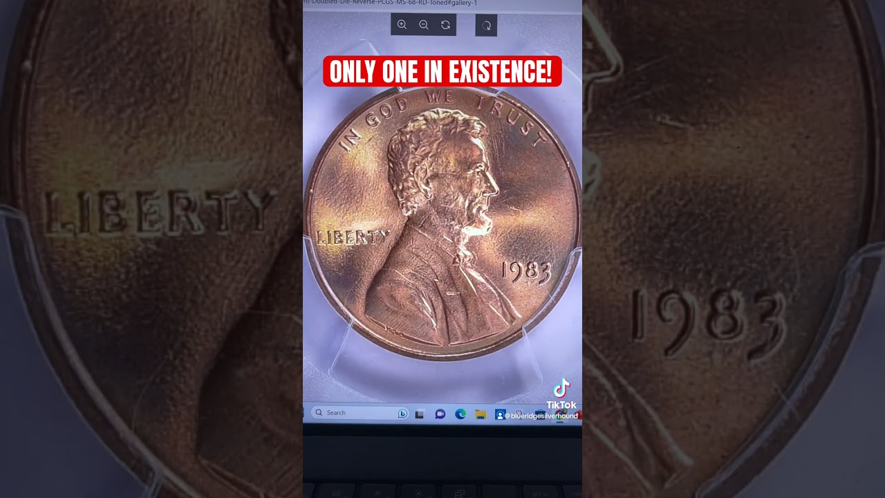 $22,000 WORLD RECORD 1983 Lincoln Cent Sale Is The Biggest Of The Year! 