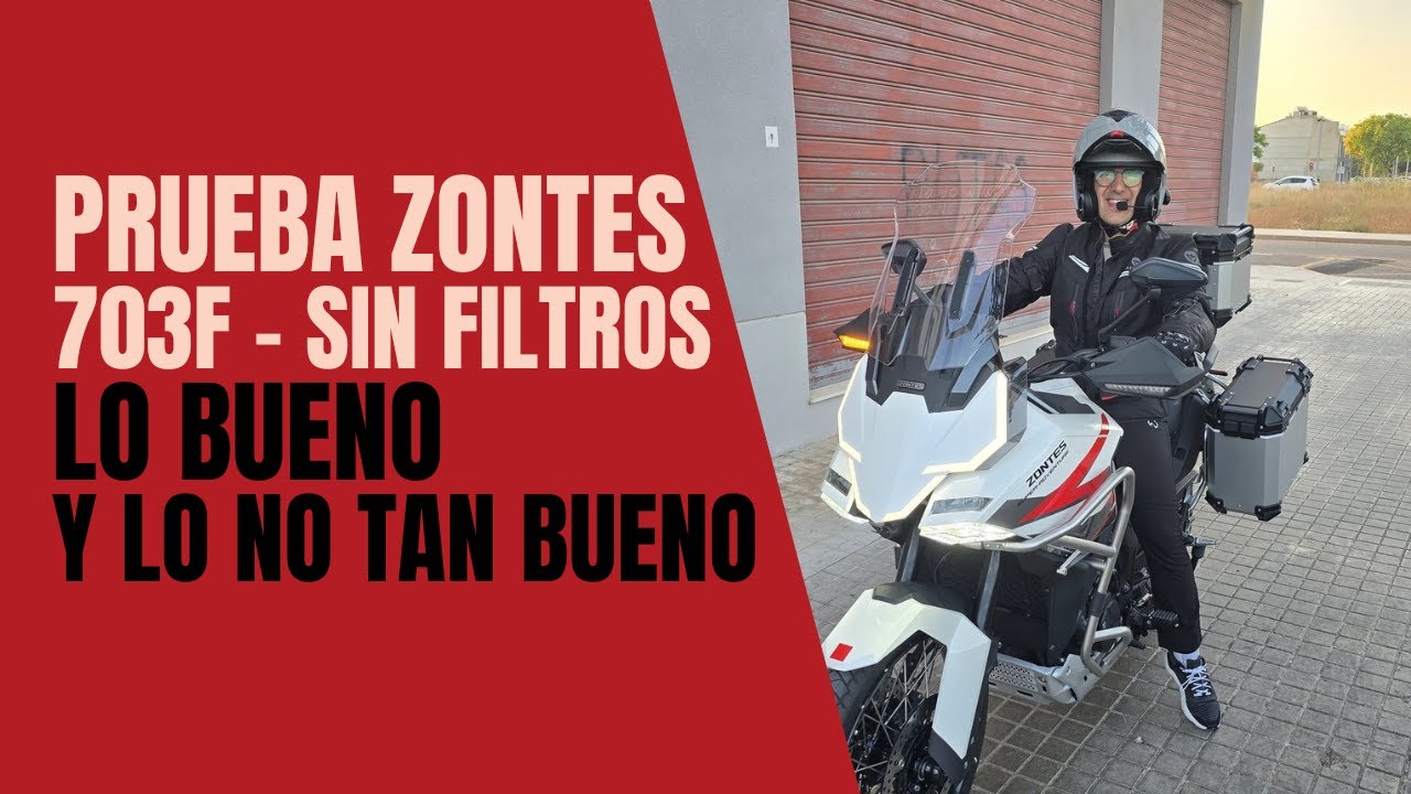 ZONTES 703F: ¿La Maxi Trail Más VALIOSA del Mercado? 🚀 | Prueba REAL + Defectos que NADIE Cuenta