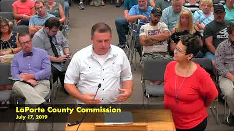 Laporte County Commission July 17, 2019