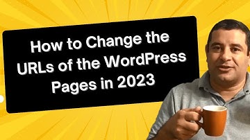 How to change the URL of the Page in WordPress - Updated in July 2024
