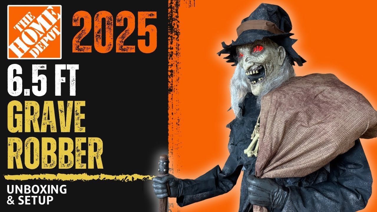Распаковка и настройка Grave Robber 2025 Home Depot