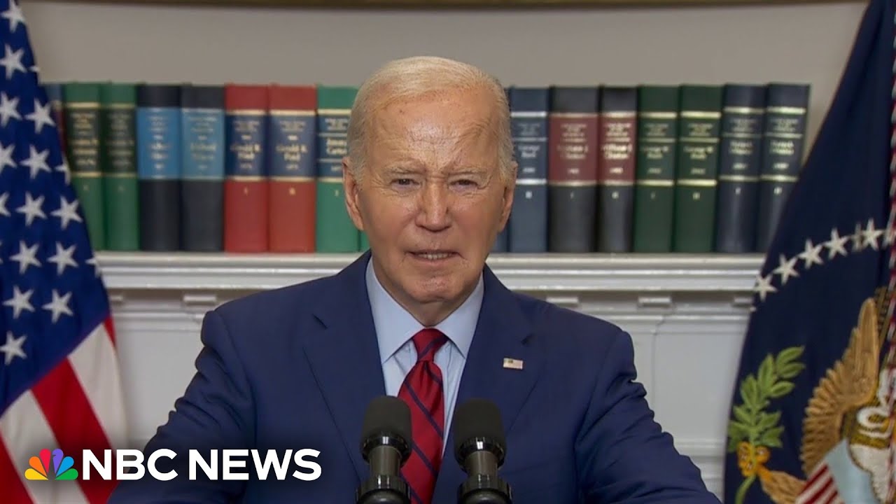 Biden addresses campus protests: ‘There is no place for hate speech’