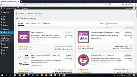 EP.3 สอนทำเว็บไซต์ด้วย wordpress - การติดตั้งปลั๊กอินเพื่อเว็บไซต์ขายของ Woocommerce