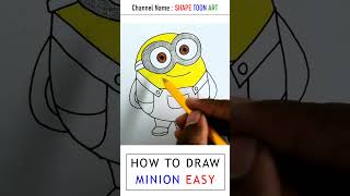 How to draw Minion drawing easy - How to draw minion cartoon easy drawing and coloring for kids How to draw Minion drawing easy - How to draw minion cartoon easy drawing and coloring for kids