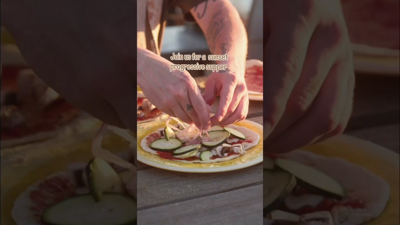 Join us for a progressive sunset supper like no other!