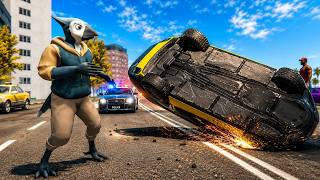 🥸 Bird Gangster Stole Every Car! 😂 | Alpha Bird Gangster City Game | Android Gameplay | screenshot 2