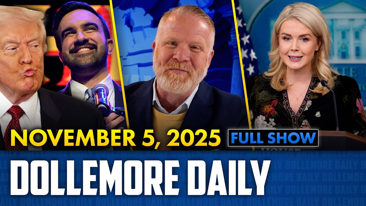 Donald Trump UNRAVELS ON ELECTION NIGHT & Karoline Leavitt BURIED IN PRESS BRIEFING - Nov 5, 2025